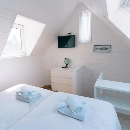 Fishermen's House In The Center And Near The