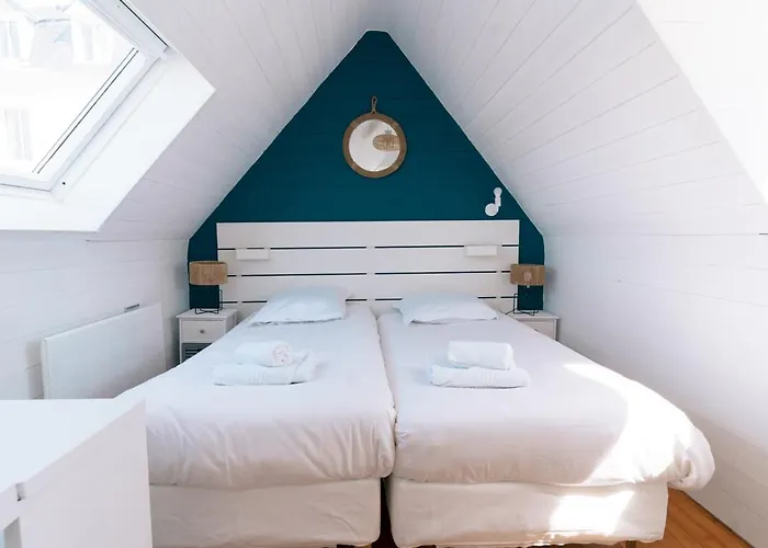 Fishermen's House In The Center And Near The